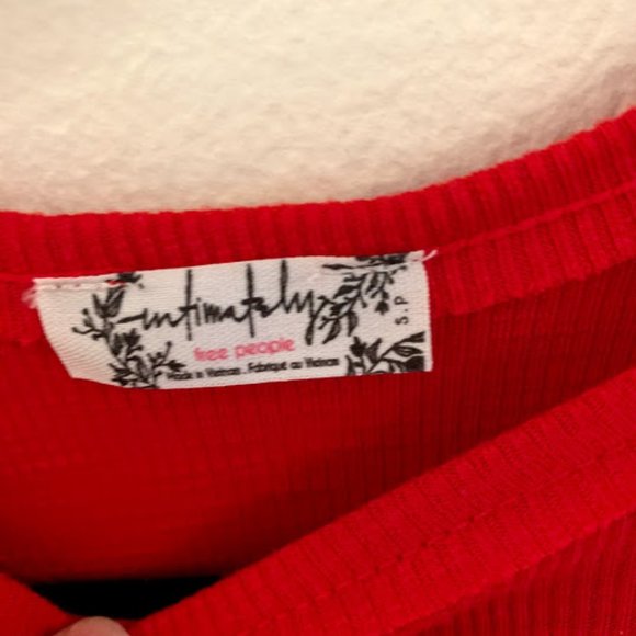 Intimately Free People Ribbed Swing Racerback Tank - Picture 3 of 4